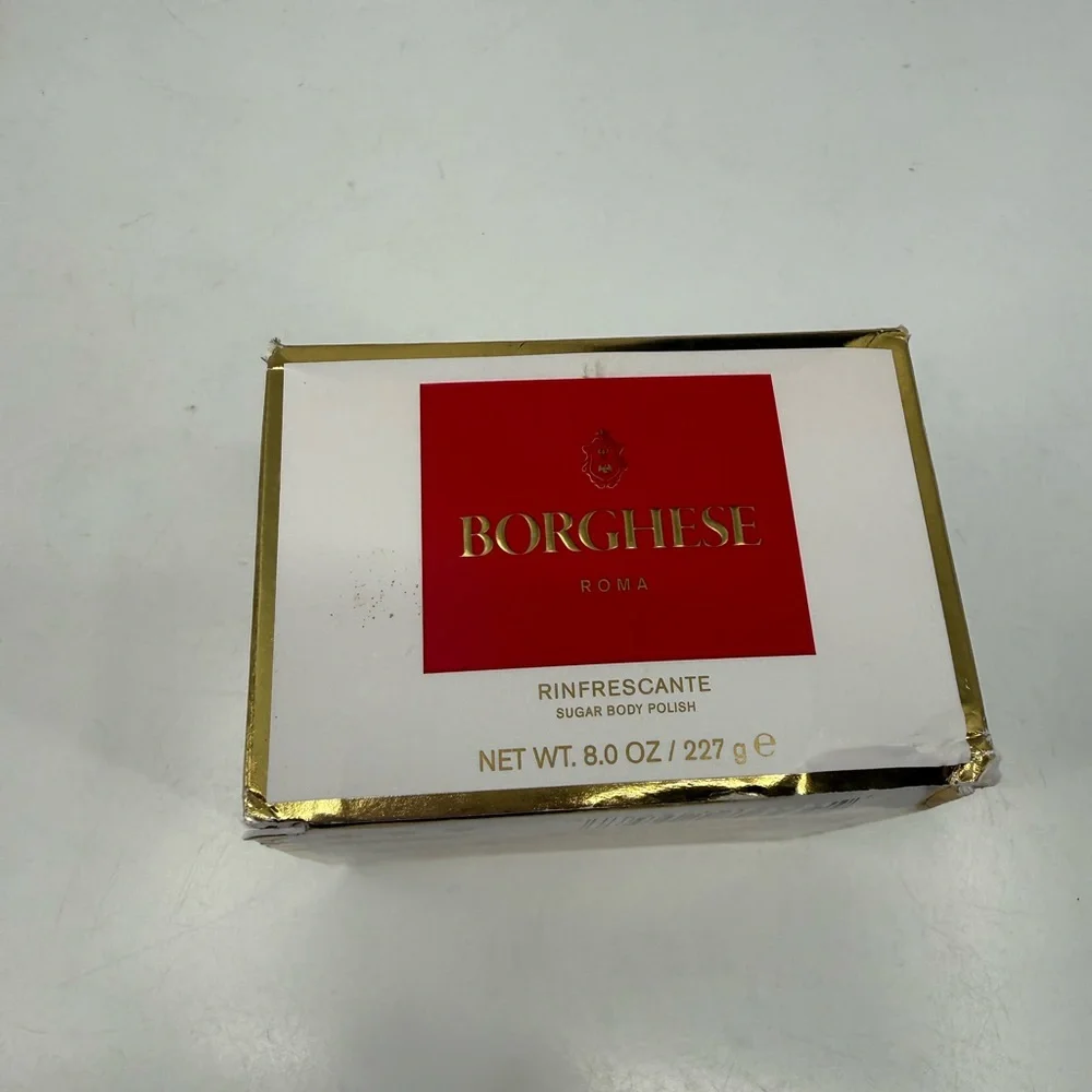NEW Vitamin E infused Borghese Rinfrescante Sugar Body Polish - Exfoliating